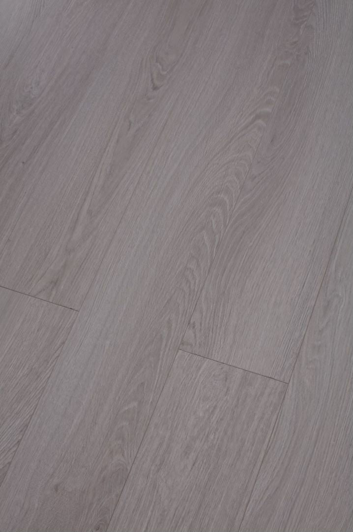 12mm 1.79sqm Soft Oak Grey Waterproof Laminiate Flooring - 2 series 1.5m with IXPE underlay -217
